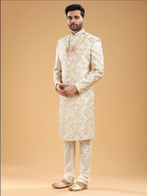 Load image into Gallery viewer, EMBROIDERED SHERWANI E1002