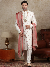 Load image into Gallery viewer, EMBROIDERED SHERWANI E1008