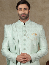 Load image into Gallery viewer, EMBROIDERED SHERWANI E1016