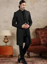 Load image into Gallery viewer, EMBROIDERED SHERWANI E1021