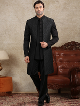 Load image into Gallery viewer, EMBROIDERED SHERWANI E1021