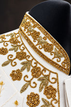 Load image into Gallery viewer, HAND EMBROIDERED WHITE SHERWANI - SHR1010