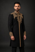 Load image into Gallery viewer, HAND EMBROIDERED GOLD SHERWANI - SHR1014