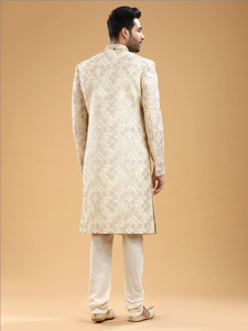 EMBROIDERED SHERWANI E1002