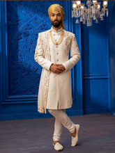 Load image into Gallery viewer, EMBROIDERED SHERWANI E1004
