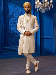 EMBROIDERED SHERWANI E1004