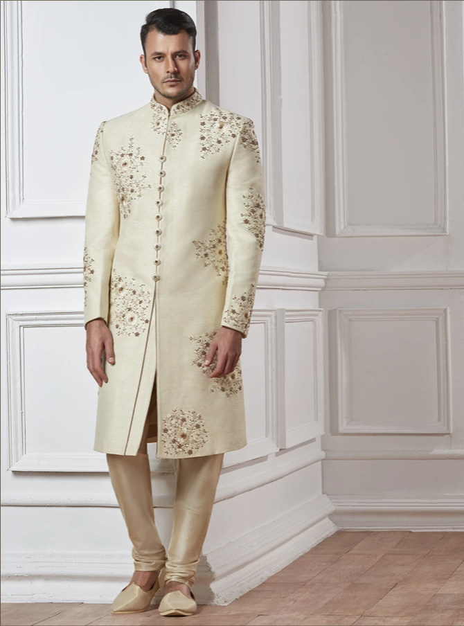 EMBROIDERED SHERWANI E1005