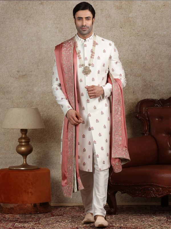 EMBROIDERED SHERWANI E1008