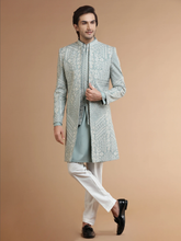 Load image into Gallery viewer, EMBROIDERED SHERWANI E1014
