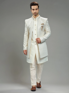 EMBROIDERED SHERWANI E1018