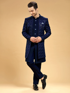 EMBROIDERED SHERWANI E1019