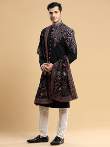 EMBROIDERED SHERWANI E1022