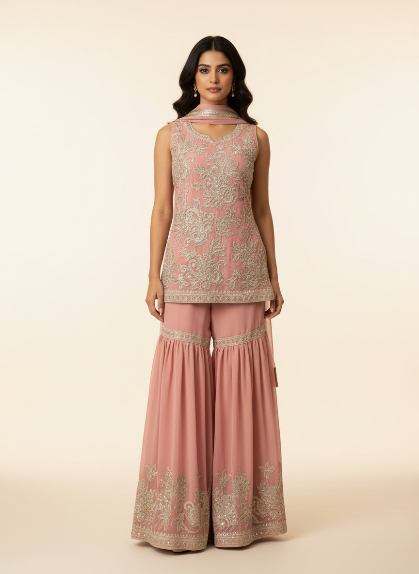 GHARARA SUIT - FW1012
