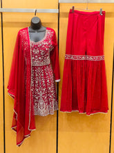 Load image into Gallery viewer, PEPLUM GHARARA SUIT
