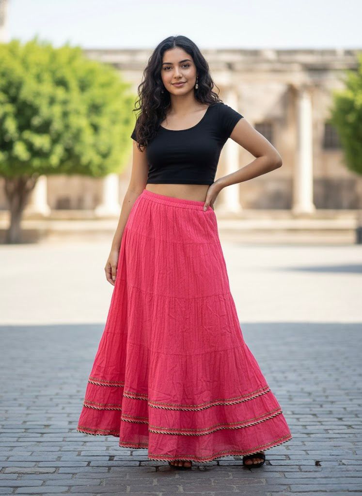 FLARED SKIRT - SK1008