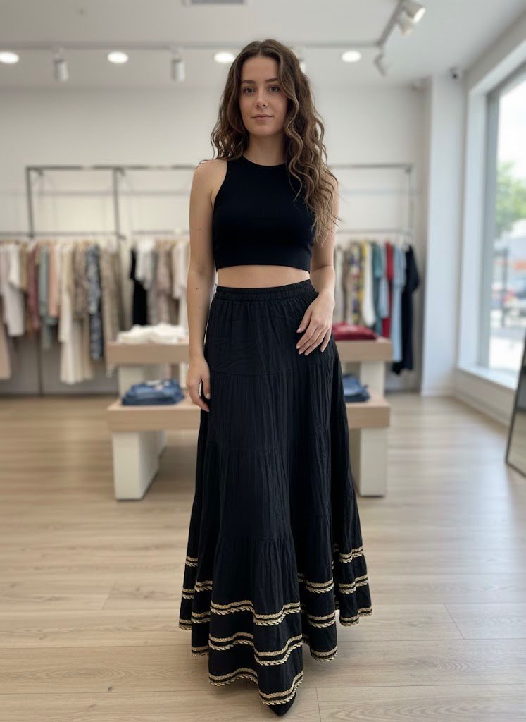 FLARED SKIRT - SK1010