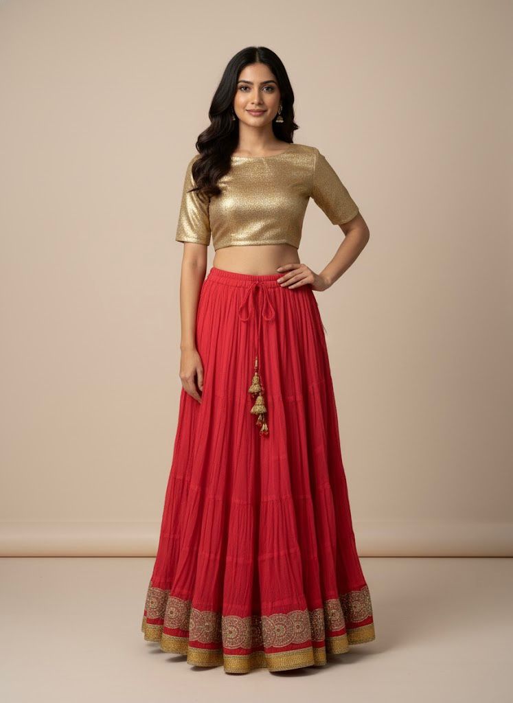 FLARED SKIRT - SK1014