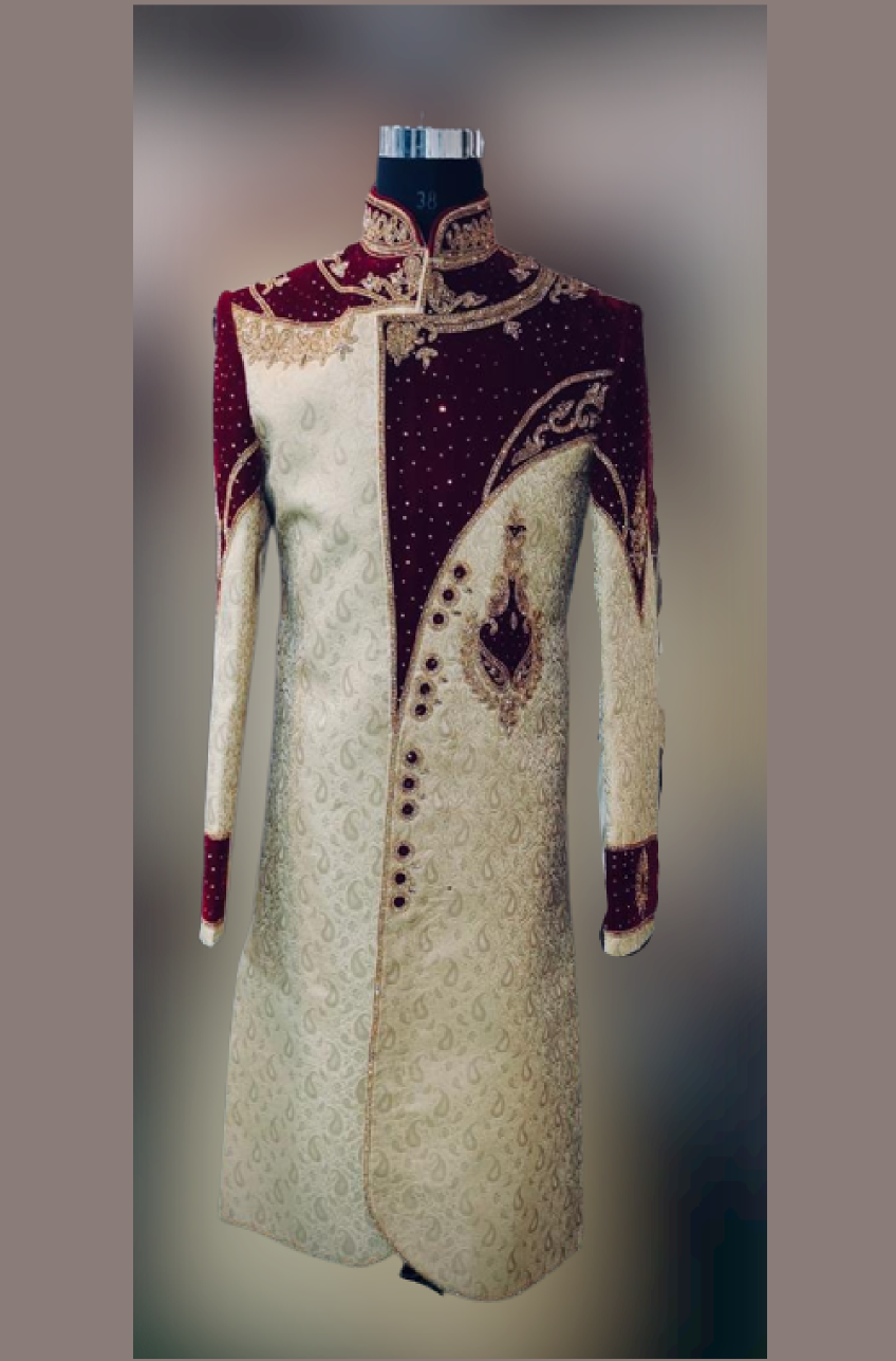 BROCADE SHERWANI 1038