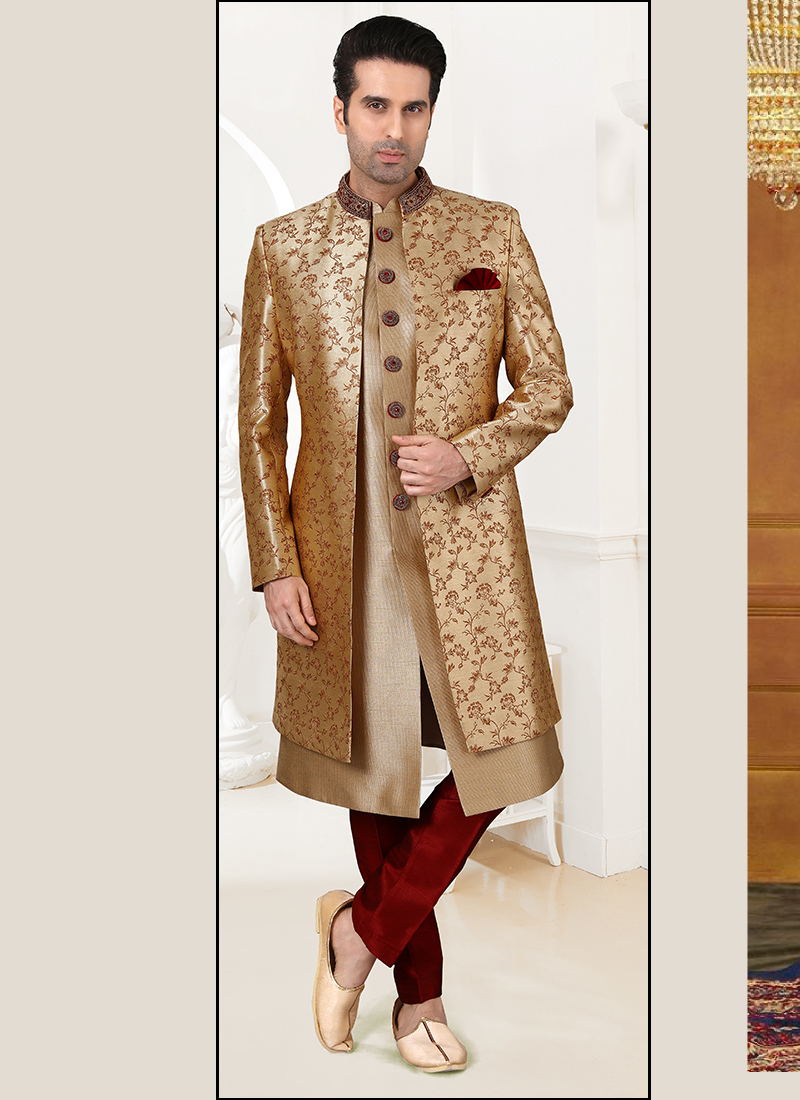 BROCADE SHERWANI 1007